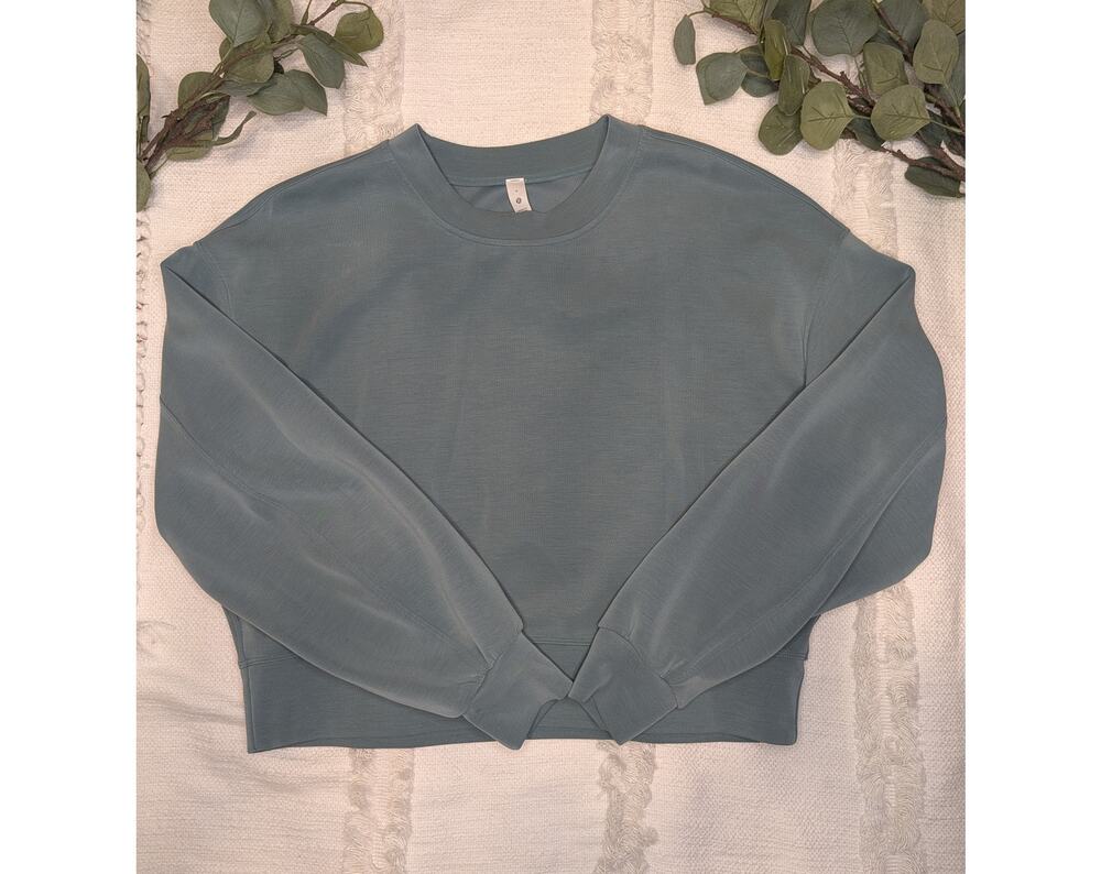 Lululemon Softstreme Perfectly Oversized Cropped Crew